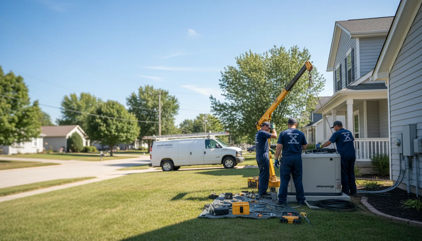 Generator Installation in Marengo, IA near me